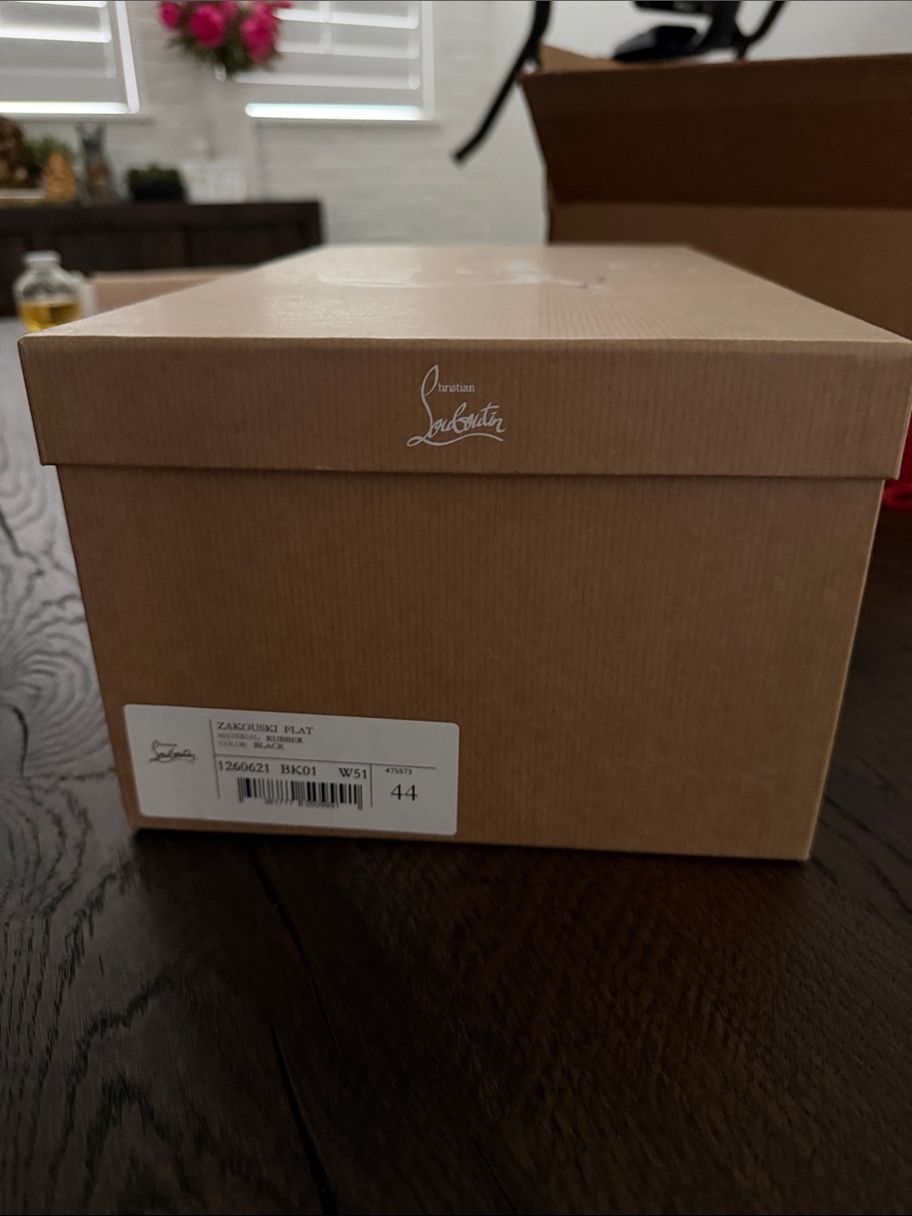 Christian Louboutin Tan Signature Shoe Box men’s size 44 - Picture 2 of 2